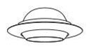 Juno V2030-WH Recessed Lighting Trim 75PAR30 Eyeball 5 Inch