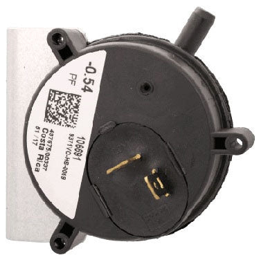 York S1-02435272000 SPNO Air Pressure Switch -0.54 in. WC for GY8S Upflow/Horizontal Natural Gas Furnace