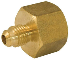 Jones Stephens F40049 3/8FL X 1/2FIP Brass Coupling