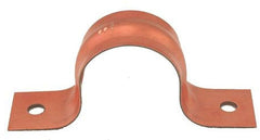 Jones Stephens H15125 1-1/4 Two Hole Copper Clad Pipe Strap (100/Box)