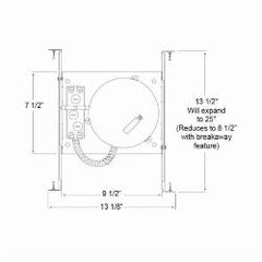 Acuity Brands IC22W Juno Housing CI 250AB3 New Work 6? Can