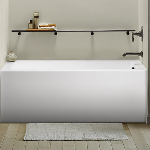 Kohler K-1956-RA-0 Underscore Bath, 60 inch x 30 inch, White