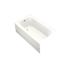 Kohler K-1150-LA-0 Bancroft 60 inch x 32 inch x 20 inch Acrylic Soaking Tub, Left Hand Drain