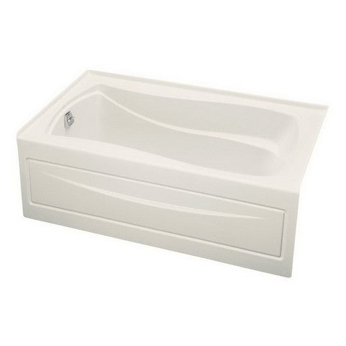 Kohler K-1242-LA-0 Kohler Mariposa Left Drain Placement Acrylic Soaking Tub 60 inch x 36 inch x 20 inch