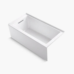 Kohler K-1956-LA-0 Underscore Bath 60 inch x 30 inch White