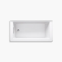 Kohler K-1956-LA-0 Underscore Bath 60 inch x 30 inch White