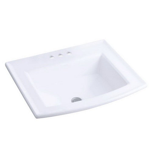 Kohler K-2356-8-0 Kohler Archer 1-Basin Vitreous China Self-Rimming Countertop Lavatory 22-5/8 inch x 19.438 inch REPLACEMENT MPN