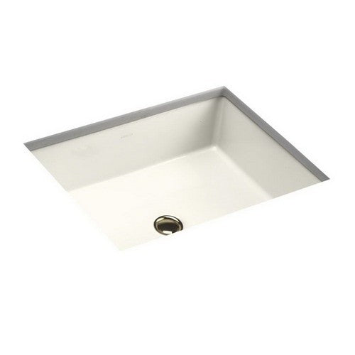 Kohler K-2882-96 Verticyl Under-Mount Vitreous China Rectangular Bathroom Sink, 19-13/16 inch x 15-5/8 inch, Biscuit