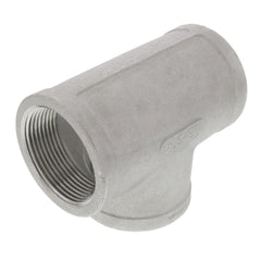 Merit Brass K406-24 Banded Pipe Tee 1-1/2 in FNPT 150 lb 304/304L Stainless Steel