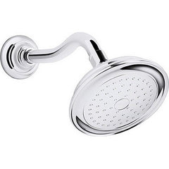 Kohler K-72773-CP Kohler Artifacts 1-Spray Settings Single Function Shower Head, 2.5 gpm, Polished Chrome