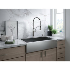 Kohler K-77515-2BZ Tournant Semi-Professional Kitchen Sink Faucet, 1.5 gpm, 1 Handle, Oil Rubbed Bronze