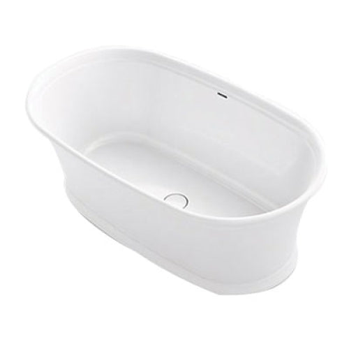 Kohler K-8333-0 Memoirs 66 inch L x 36 inch W x 23-3/4 inch D Cast Resin Bathtub, White