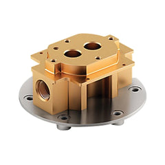 Kohler K-97343-NA 1/2 Inch Connection 4-11/16 Inch Dia x 2-1/4 Inch H Brass and Metal Mounting Block