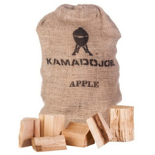 Kamado Joe KJ-WCHUNKSA Air-Dried Smoking Wood Chunks 10 lb Bag Apple Wood