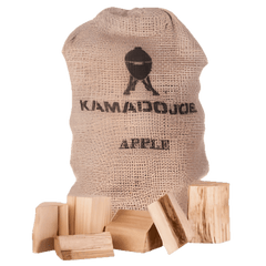 Kamado Joe KJ-WCHUNKSA Air-Dried Smoking Wood Chunks 10 lb Bag Apple Wood