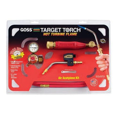 Goss Inc KX-15MC Goss Soldering Brazing Torch Kit for MC Acetylene Tanks Includes GA-8L Ignitor Tip with Turbine Flame