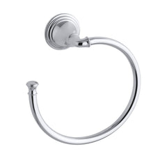 KOHLER 087206884542 Devonshire Towel Ring Polished Chrome K-10557-CP