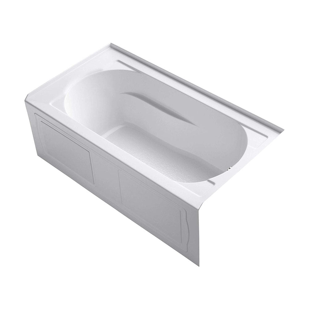 KOHLER 087206728075 K-1184-RA-0 Devonshire 5' Soaker Bathtub with Integra