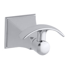 KOHLER 087206414022 Memoirs Stately Robe Hook Polished Chrome K-492-CP