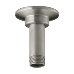 KOHLER 087206347009 3 Ceiling-Mount Rainhead Arm and Flange Brushed Nickel