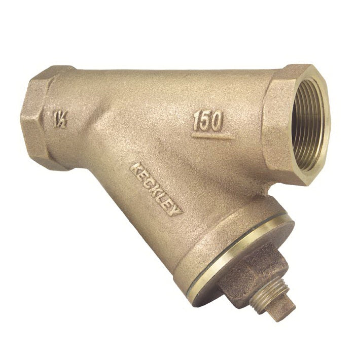 Keckley 21THY-BCM20M34-FTI-F 2, Threaded, Bronze, Y Strainer