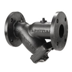 Keckley 41FFY-CI062P34-FBI-A7 Style A7I Wye Strainer With 1/16 in Perforated 304 Stainless Steel Screen and Bolted Cover Connection, 4 in Nominal, 12-1/8 in OAL, Flanged Connection, Fiber Softgoods, Domestic