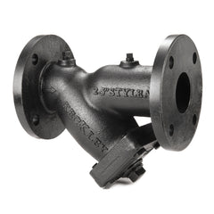 Keckley 21FFY-CI062P34-FBI-A7 Style A7I Wye Strainer with 1/16 in Perforated 304 Stainless Steel Screen and Bolted Cover Connection 2 in Nominal