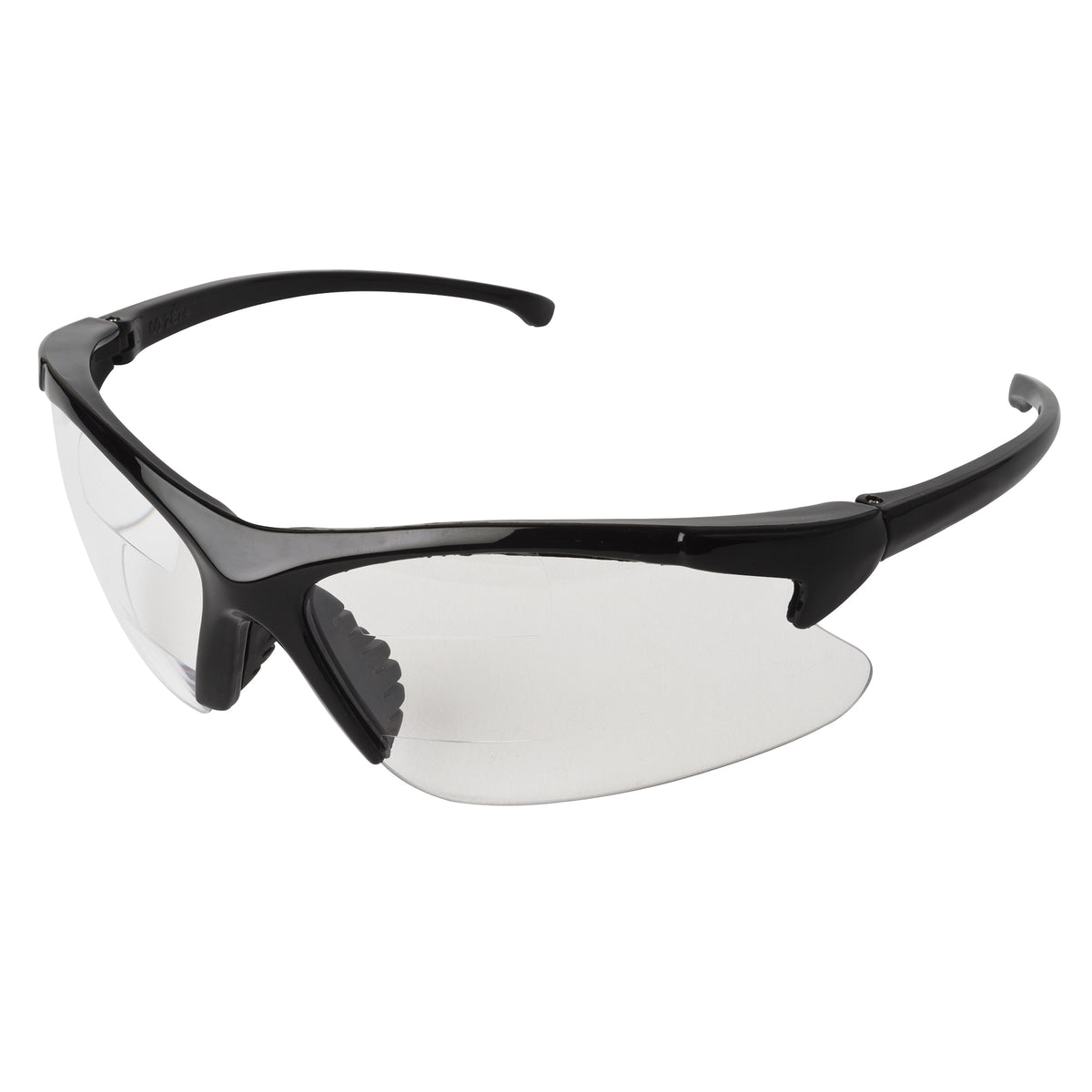 KleenGuard 20387 V60 30-06 Dual Reader Safety Glasses +1.5 Diopter Black Nylon Frame