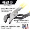 Klein D502-12 Pump Pliers 12-Inch Replacement MPN