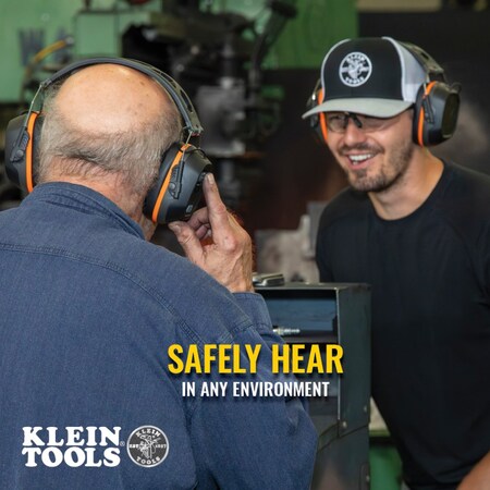 KLEIN TOOLS AESEM1S Situational Awareness Bluetooth Earmuffs