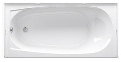 Sterling 71041110-0 Performa Vikrell Left Drain 3-Wall Alcove Bathtub 35 gal 60-1/4 in L x 30-1/4 in W x 16-1/4 in H