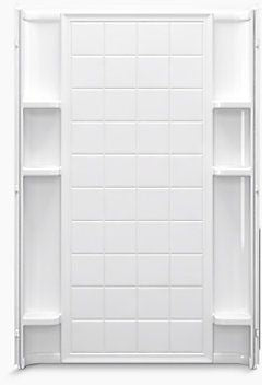 Sterling 72122100-0 Ensemble 48 x 72-1/2 in Shower Wall in White