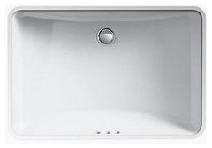 Kohler K-2215-0 Ladena 1-Basin Undermount Sink 23-1/4 in L x 16-1/4 in W x 8-1/8 in H