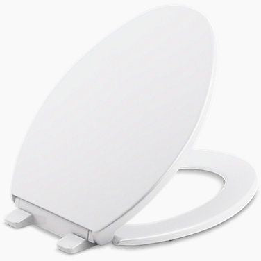 Kohler K-4774-0 Brevia, Advantage, Quick-Release, Q3 Toilet Seat White