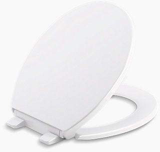 Kohler K-4775-0 Brevia, Advantage, Quick-Release, Q2 16-5/8 inch Toilet Seat K-4775-0