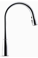 Kohler K-596-CP Simplice Pull-Down Kitchen Faucet 1-Handle Chrome