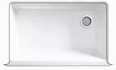 Kohler K-6489-0 Whitehaven Cast Iron Undermount Kitchen Sink 36-3/16 in x 21-9/16 in White