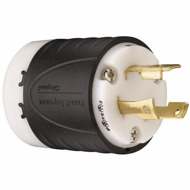 Legrand-Pass & Seymour L630-P Locking Device Plug 30 Amp 250 Volt L6-30P