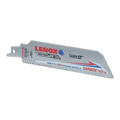 LENOX 1832143 CARBIDE TIPPED RECIP SAW BLADE 956RCT 9 X 1 X 050 X 6TPI 1PK