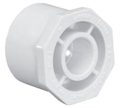 LASCO 437-212 Reducing Bushing 1-1/2 Inch Spigot x 1-1/4 Inch Slip PVC