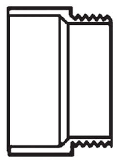 Lasco D109040 4 Inch Male Adapter