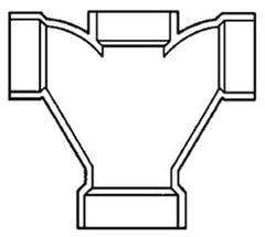 Lasco D510-241 Double Fixture 2 X 1-1/2 X 1-1/2 X 1-1/2