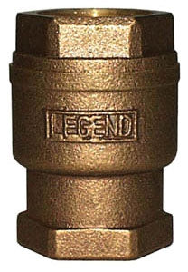 Legend Valve 105-445NL in-Line Spring Check Valve 1 Inch Replacement MPN