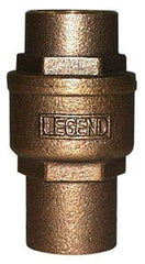 Legend Valve 105-466NL 1-1/4 In-Line Spring Check Valve