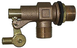 Legend Valve 111-244 3/4 MPT x MPT 125 PSI CWP Bronze Heavy Duty Float Valve