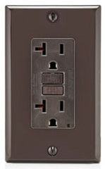 Leviton GFNT2 SmartlockPro Slim Self-Test GFCI Receptacle 20 Amp 125 Volt