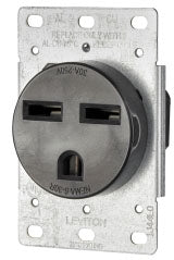 Leviton 5372-S00 Grounding Straight Blade Receptacle 30A 250V NEMA 6-30R