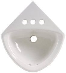 American Standard 0451.021.020 Corner Minette 4 Center Sink