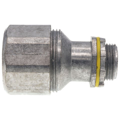 Arlington LTMC75 Liquid Tight Concrete Tight Zinc Fitting for PVC Jacketed MC Cable and Teck90 Cable 3/4