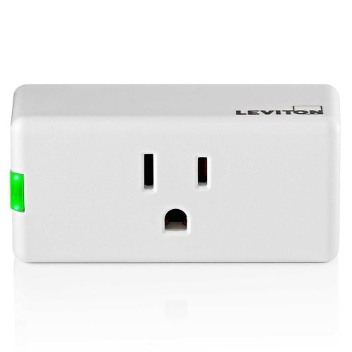 Leviton D215P-1BW Decora Smart Indoor Plug, 120V, White